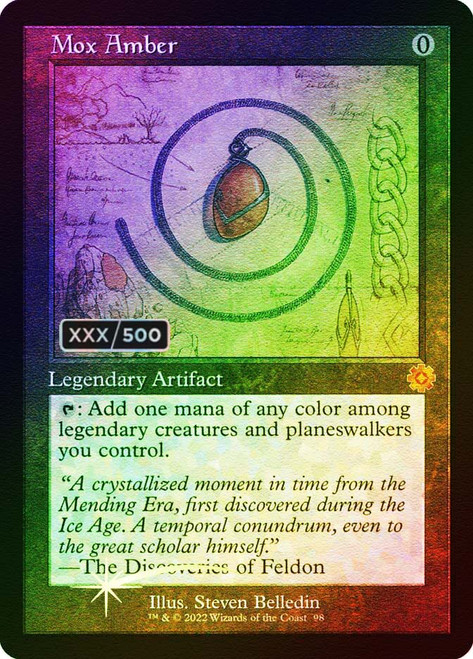 Mox Amber
The Brothers' War Retro Artifacts
Single
Magic: The Gathering