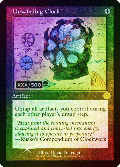 Unwinding Clock
The Brothers' War Retro Artifacts
Single
Magic: The Gathering