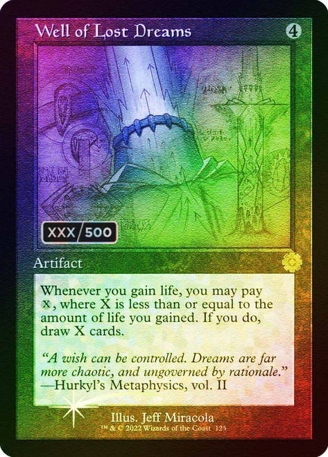Well of Lost Dreams
The Brothers' War Retro Artifacts
Single
Magic: The Gathering