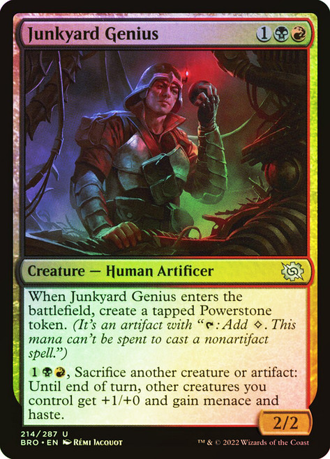 Junkyard Genius\nThe Brothers' War\nSingle\nMagic The Gathering