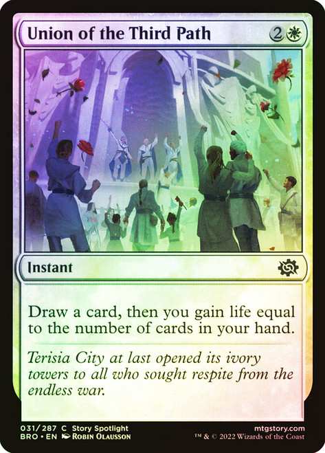 Union of the Third Path\nThe Brothers' War\nSingle\nMagic The Gathering