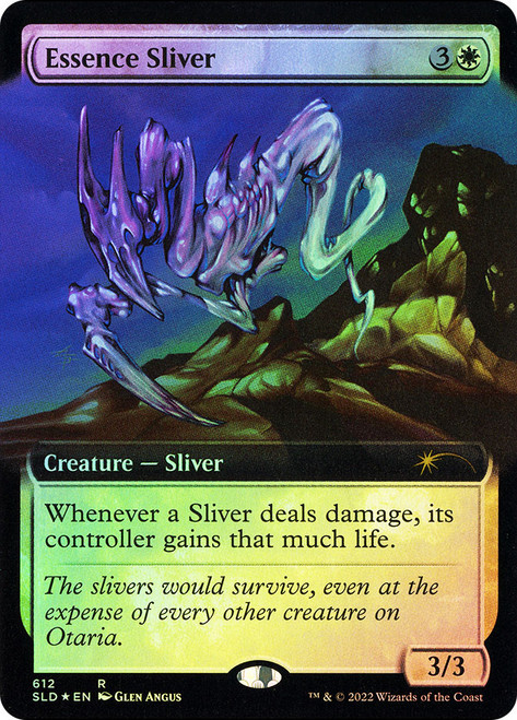 Essence Sliver (Secret Lair) (Extended Art)\nPromo: General\nSingle\nMagic The Gathering
