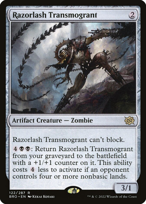 Razorlash Transmogrant | The Brothers' War | Star City Games