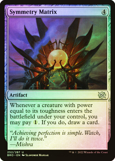 Symmetry Matrix\nThe Brothers' War\nSingle\nMagic The Gathering