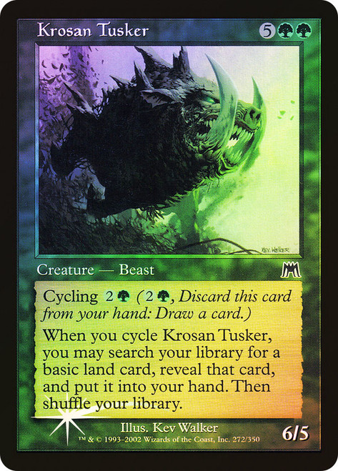 Krosan Tusker\nOnslaught\nSingle\nMagic The Gathering
