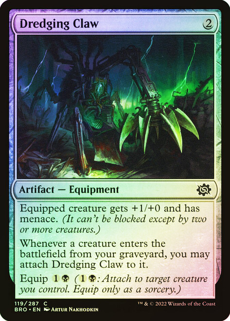 Dredging Claw\nThe Brothers' War\nSingle\nMagic The Gathering