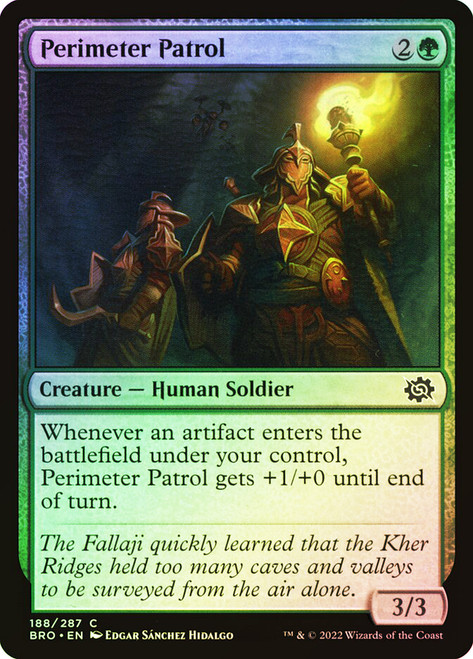 Perimeter Patrol\nThe Brothers' War\nSingle\nMagic The Gathering