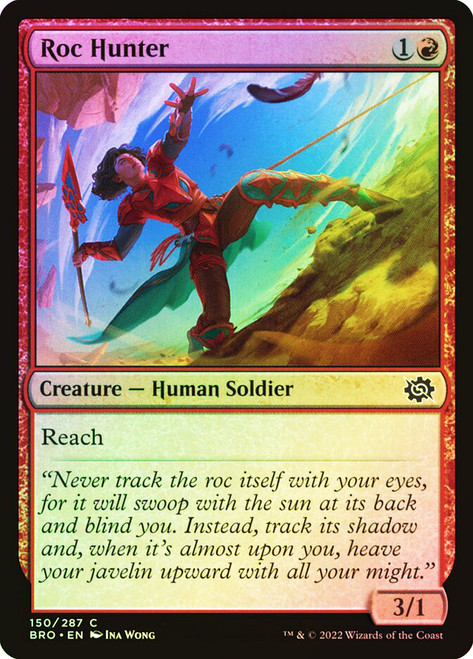 Roc Hunter\nThe Brothers' War\nSingle\nMagic The Gathering