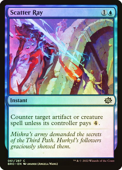 Scatter Ray\nThe Brothers' War\nSingle\nMagic The Gathering