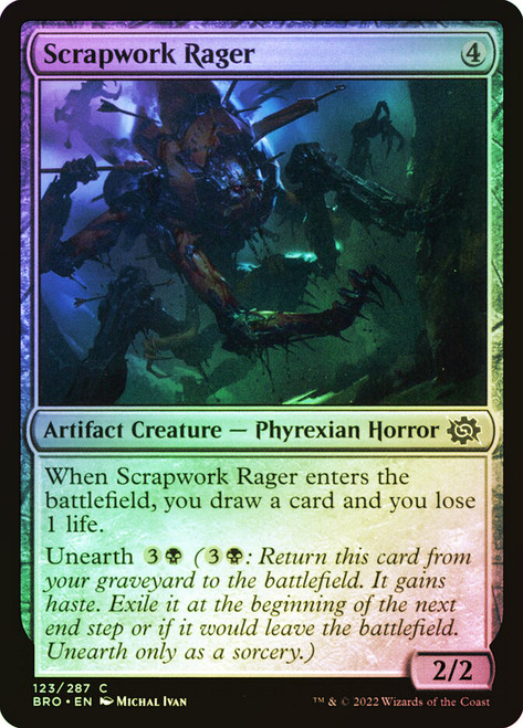 Scrapwork Rager\nThe Brothers' War\nSingle\nMagic The Gathering