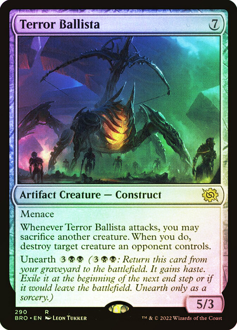 Terror Ballista\nThe Brothers' War\nSingle\nMagic The Gathering