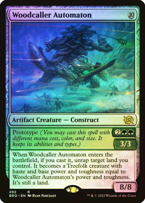 Woodcaller Automaton\nThe Brothers' War\nSingle\nMagic The Gathering