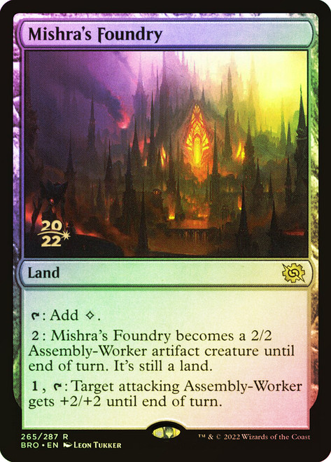 MTG Mishra's Toy Workshop Foil ホリデー ② Mishra's Workshop Foil – Tolarian Library