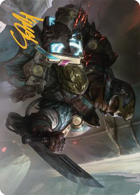 {Retrieval Agent Art Card} (Signed)\nArt Series: The Brothers' War - Variants\nSingle\nMagic The Gathering