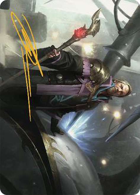 {Urza, Prince of Kroog Art Card} (Signed)\nArt Series: The Brothers' War - Variants\nSingle\nMagic The Gathering