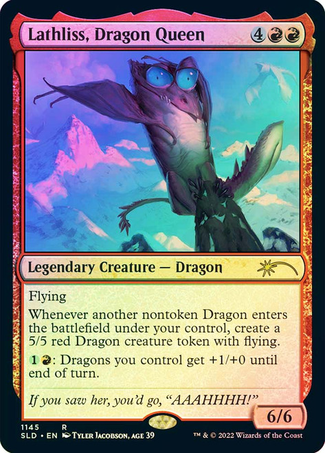 Lathliss, Dragon Queen (#1145) | Secret Lair Drop | Star City Games
