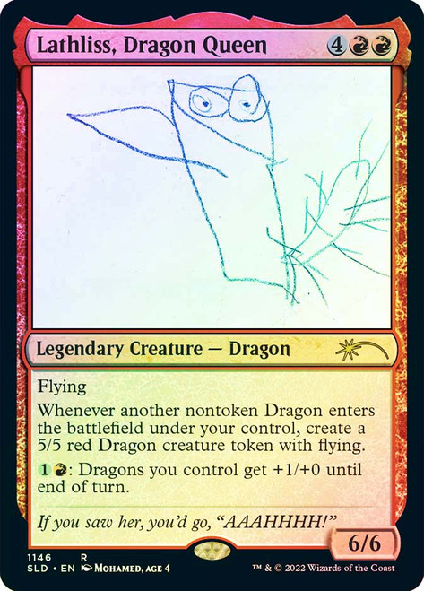 Lathliss, Dragon Queen | Secret Lair Drop | Star City Games