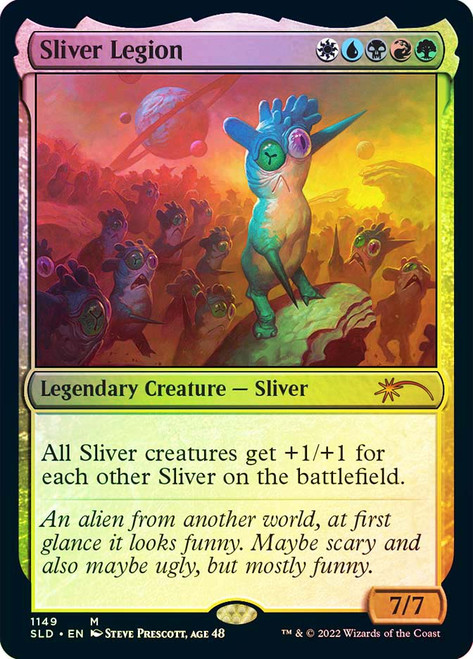 Sliver Legion (Secret Lair) (#1149)\nPromo: General\nSingle\nMagic The Gathering