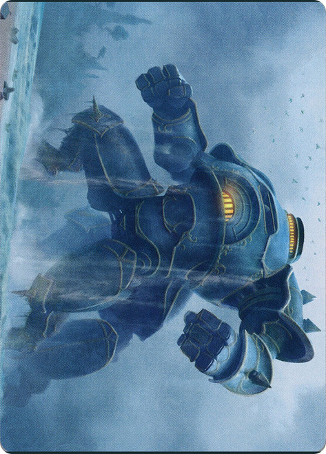 {Depth Charge Colossus Art Card}\nArt Series: The Brothers' War\nSingle\nMagic The Gathering