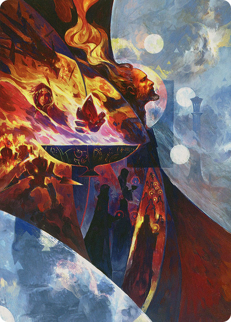 {Urza's Command Art Card}\nArt Series: The Brothers' War\nSingle\nMagic The Gathering