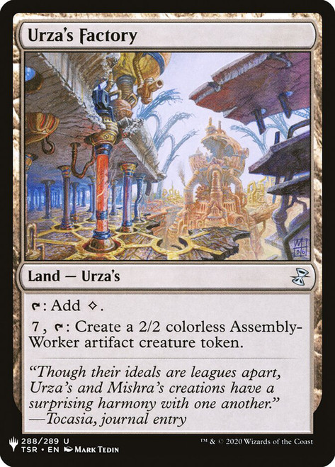 Urza's Factory\nMystery Booster / The List\nSingle\nMagic The Gathering