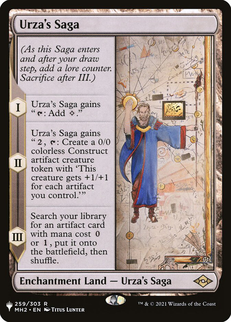 Urza's Saga\nMystery Booster / The List\nSingle\nMagic The Gathering