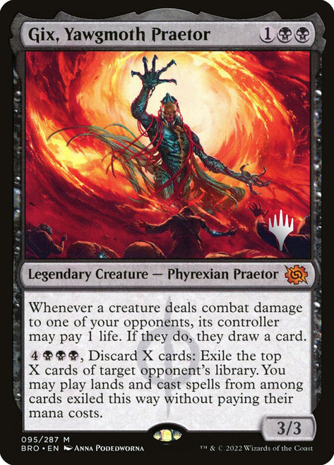 Gix, Yawgmoth Praetor (Promo Pack) (The Brothers' War) | Promo