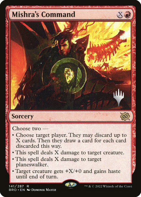 Mishra's Command (Extended Art) | The Brothers' War