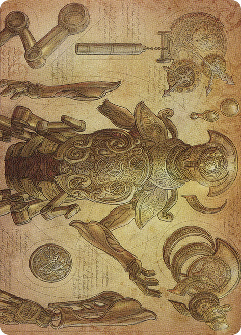 {Foundry Inspector Art Card}\nArt Series: The Brothers' War\nSingle\nMagic The Gathering