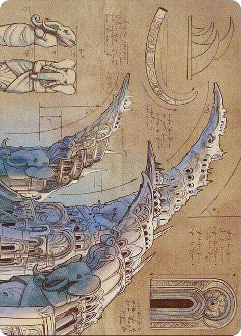 {Ivory Tower Art Card}\nArt Series: The Brothers' War\nSingle\nMagic The Gathering