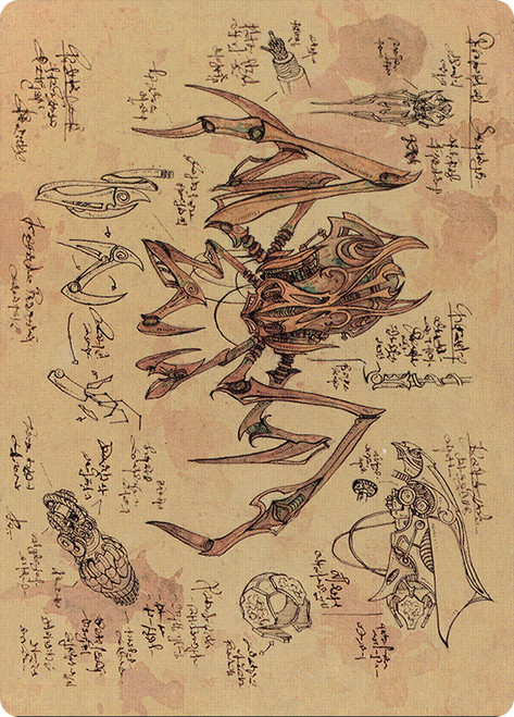 {Scrap Trawler Art Card}\nArt Series: The Brothers' War\nSingle\nMagic The Gathering