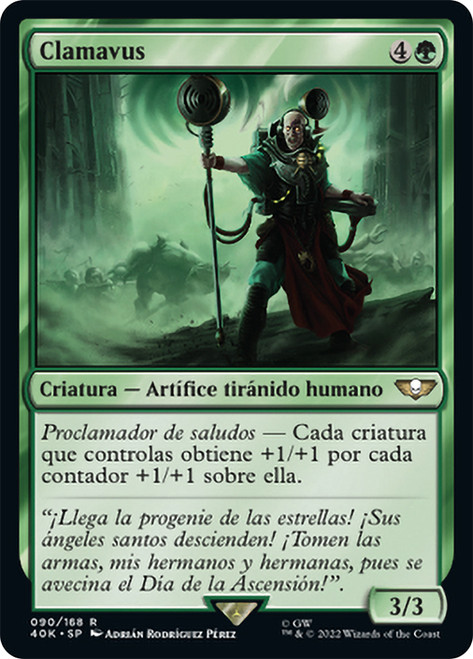 Clamavus\nWarhammer 40,000 Commander - Spanish\nSingle\nMagic The Gathering
