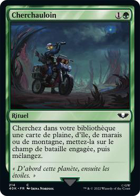 Farseek\nWarhammer 40,000 Commander - French\nSingle\nMagic The Gathering