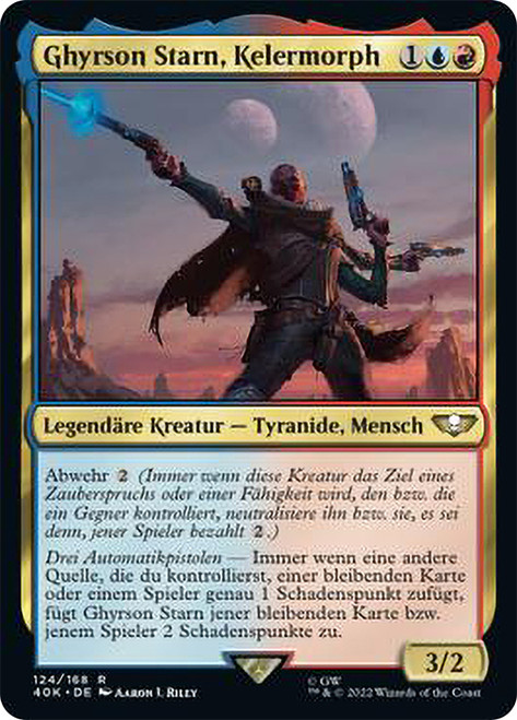 Mtg サージ・Foilケラーモーフ、ギルソン・スターン 英語版 Ghyrson Starn, Kelermorph | Warhammer 40,000 Commander - Japanese