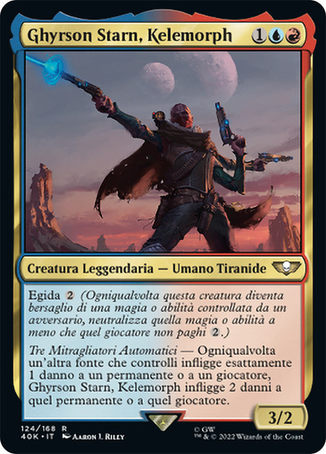 Ghyrson Starn, Kelermorph\nWarhammer 40,000 Commander - Italian\nSingle\nMagic The Gathering