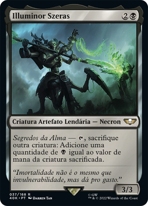 Illuminor Szeras\nWarhammer 40,000 Commander - Portuguese\nSingle\nMagic The Gathering