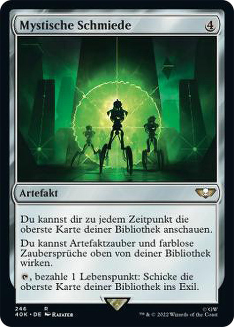 Mystic Forge\nWarhammer 40,000 Commander - German\nSingle\nMagic The Gathering
