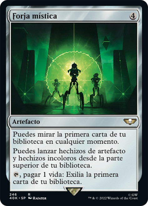 Mystic Forge\nWarhammer 40,000 Commander - Spanish\nSingle\nMagic The Gathering
