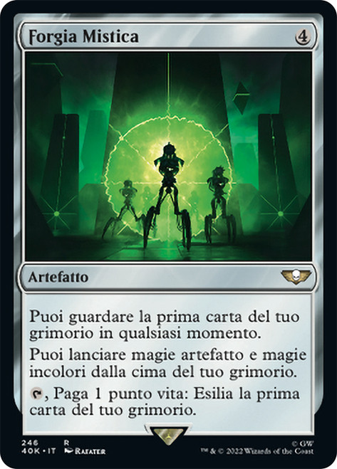Mystic Forge\nWarhammer 40,000 Commander - Italian\nSingle\nMagic The Gathering