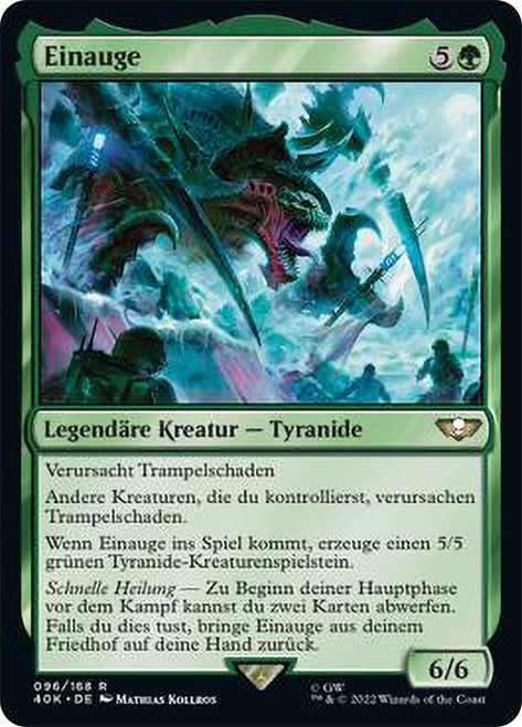 Old One Eye\nWarhammer 40,000 Commander - German\nSingle\nMagic The Gathering