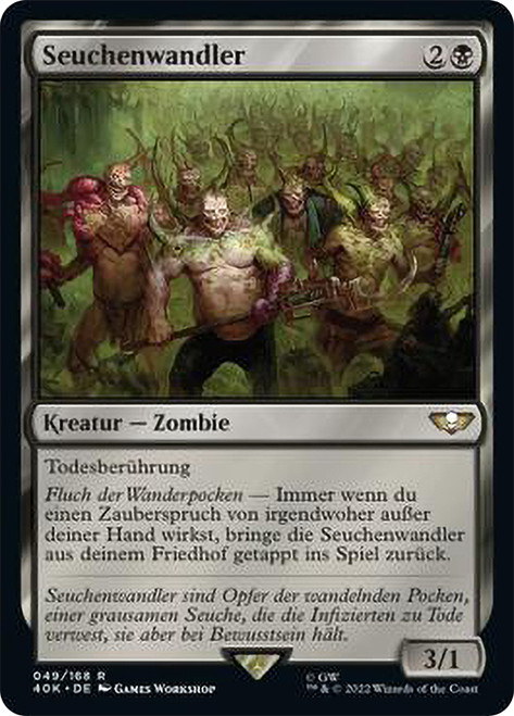Poxwalkers\nWarhammer 40,000 Commander - German\nSingle\nMagic The Gathering