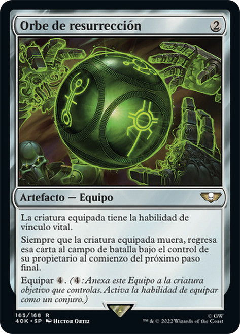 Resurrection Orb | Warhammer 40,000 Commander - Chinese
