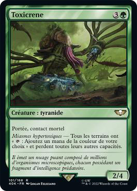 Toxicrene\nWarhammer 40,000 Commander - French\nSingle\nMagic The Gathering