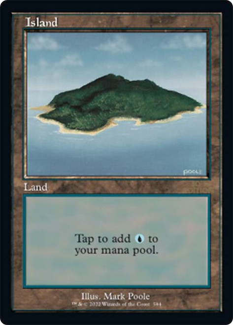 Tropical Island (Retro Frame) (Not Tournament Legal) | 30th 