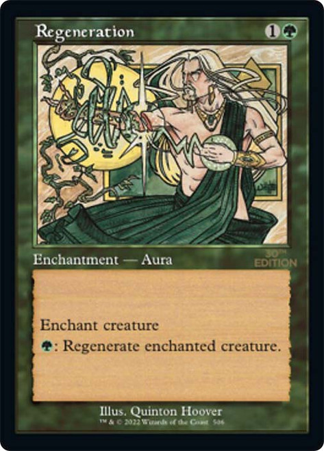マジック：ザ・ギャザリング MTG Regeneration Regeneration *Uncommon* Magic MtG x1 Tenth 10th Edition SP