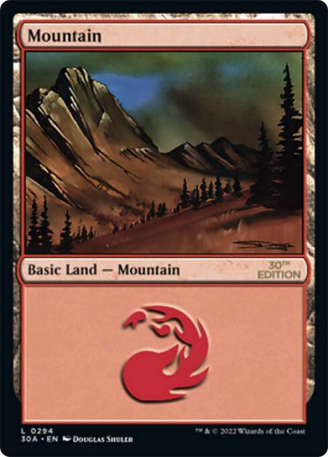 Mountain (#292) (Not Tournament Legal) | 30th Anniversary Edition 