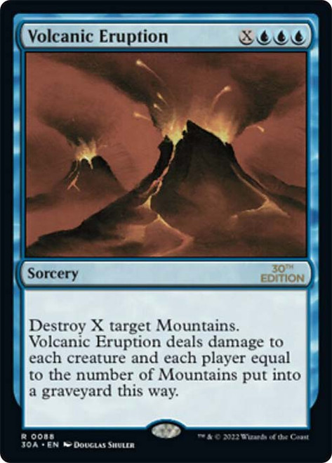 Volcanic Island (Not Tournament Legal) | 30th Anniversary Edition 