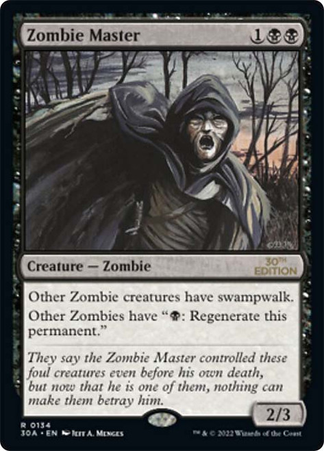 Zombie Master (Retro Frame) (Not Tournament Legal) | 30th