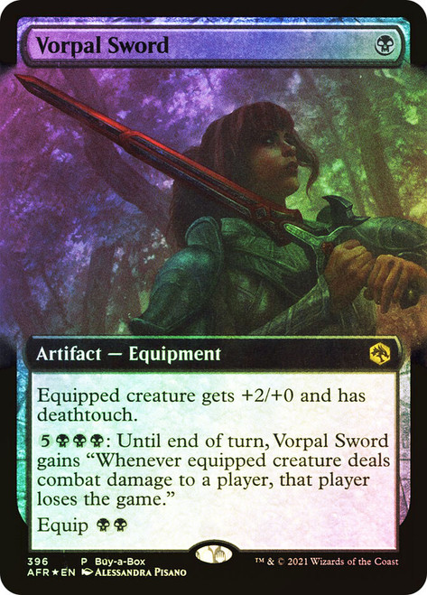Vorpal Sword (Buy-a-Box)\nPromo: General\nSingle\nMagic The Gathering