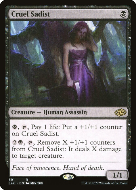 Cruel Sadist\nJumpstart 2022\nSingle\nMagic The Gathering
